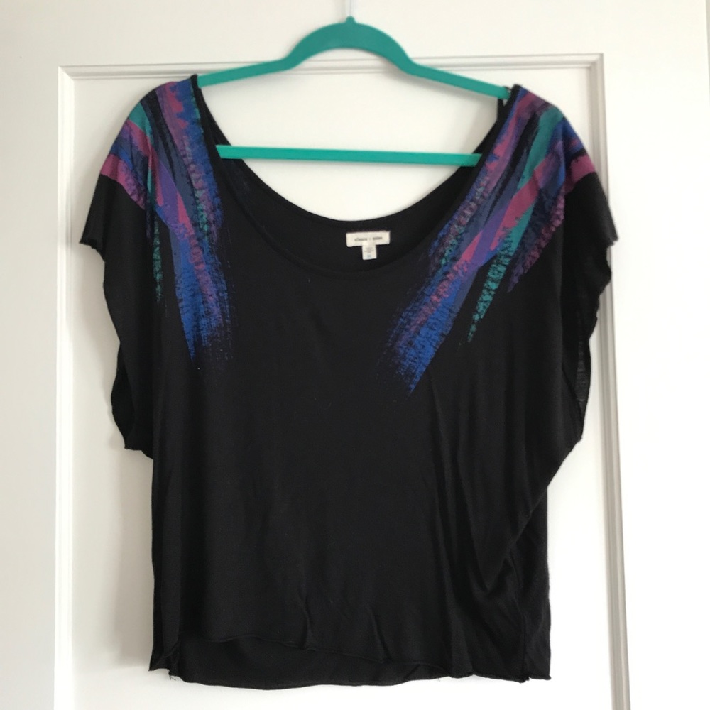 Silence + Noise Urban Outfitters Loose Crop Top